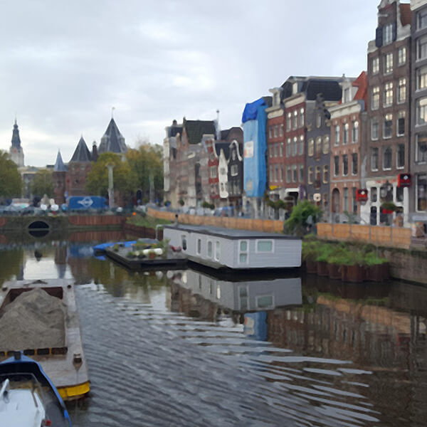 Vernieuwing kademuren Amsterdam